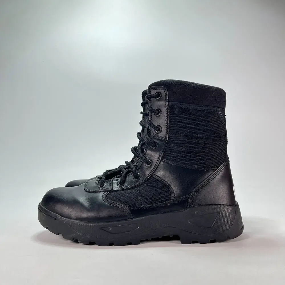 Response Gear II Wide Black High Top Side Zip Tactical Duty Boots Men's Size 10